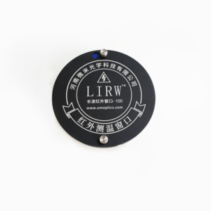 Lentille convexe Plano en fluorure de calcium revêtement antireflet pour la mesure de la température infrarouge modèle d'équipement haute tension GIS - Product Image 3