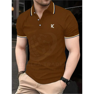 Las camisetas de poliéster estampadas para hombre más vendidas, Top de manga corta de estilo Formal para negocios y trajes casuales, hecho en Pakistán - Product Image 6