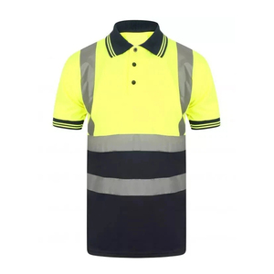 Camisetas Polo Personalizadas de Alta Visibilidad, Camisetas de Seguridad para la Construcción, Camisetas Reflectantes - Product Image 1