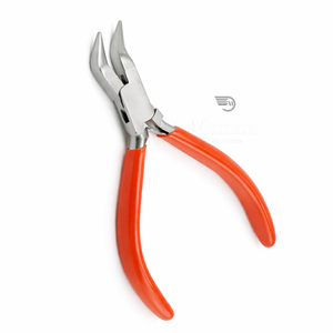 MANAN INSTRUMENTS Alicates de punta curva de 5.7 pulgadas (145 mm) de acero inoxidable de precisión para doblar alambre, manualidades DIY de alta calidad - Product Image 6