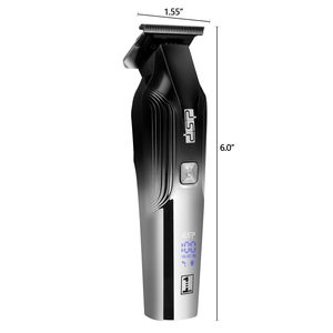 Tondeuse à barbe professionnelle sans fil rechargeable à 2 vitesses IPX7 USB avec lame en céramique de métallurgie des poudres – Édition américaine - Product Image 1