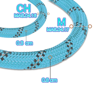 Kit Guinzaglio e Pettorina di Lusso per Cani di Taglia Media, Personalizzabile, in Poliestere a Righe o Tinta Unita, Modello Semplice per Uso Esterno, Taglie Grandi e XL - Product Image 6