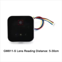 Módulo Escáner de Código de Barras USB UART Serie GM811, Lector 1D QR PDF417 para Android, Windows, Arduino GM811-L S NFC