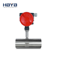 Medidor de Flujo de Turbina de Acero Inoxidable de Bajo Mantenimiento, 24VDC, Robusto, con Lubricación Avanzada para Aceite y Agua, OEM, 1.5 Pulgadas
