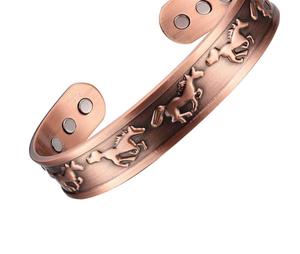 New Arrivals Fashion <b>Copper</b> Bracelets for Men and Women Wholesale Adjustable Pure <b>Copper</b> Vintage - Product Image 1