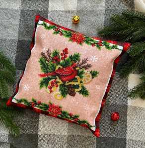 Festival Style Hand Beaded <b>Cushion</b> <b>Covers</b> for Diwali & Events Handmade Throw <b>Cushion</b> <b>Cover</b> with Colorful Seed Beads - Product Image 1