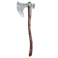 Vente en gros de lames PRESTIGE personnalisées de haute qualité, service OEM ODM, lames en acier Damas de qualité industrielle, tomahawk pour le camping, coupe du bois