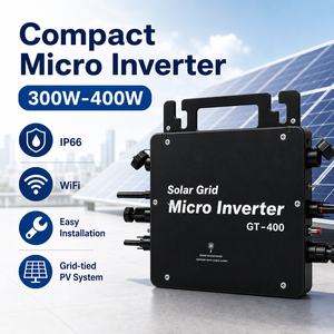 Microinversor de 300W para conexión a red, IP66 a prueba de agua, para sistema de paneles solares fotovoltaicos - Product Image 4