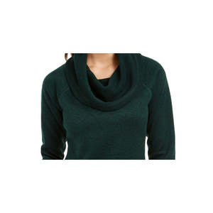 Cardigan da Donna Ideology con Collo ad Anello, Verde, Taglia Piccola, Casual, Traspirante, Tessuto per Autunno e Inverno - Product Image 2