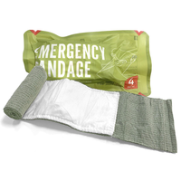 Pansement d'urgence pour traumatologie Trousse de premiers soins israélienne élastique tactique