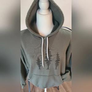 Bella + Canvas Unisex Poly-Cotton Fleece Pullover Sudadera con capucha Sudaderas con capucha bordadas Impresión personalizada Pullover Heavyweight - Product Image 3