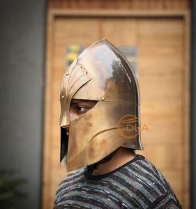 Casco Espartano Medieval Hecho a Mano, Armadura de Hierro Usable para Cosplay, Decoración, Exhibición y Colección - Product Image 5