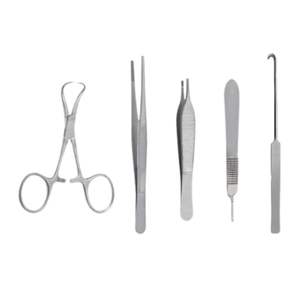 OEM ODM 24 Pcs Herramienta de Cirugía de gato de grado económico Instrumentos médicos Paquete de esterilización felina manual Juego de instrumentos quirúrgicos veterinarios - Product Image 3