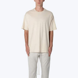 100% algodón Relax Fit Color personalizado con impresión de logotipo propio Suministro OEM Compatible con camisetas de moda de alta calidad para hombres Exportación - Product Image 1