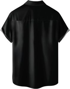 Chemise à manches courtes d'été, style rétro, drôle, imprimé en 3D, tendance, style de marque, chemise ample, chemise tendance pour hommes - Product Image 2