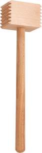 Wooden <b>Meat</b> <b>Tenderizer</b> Mallet Marinating Prep Tool Double Sided FSC-Certified Beechwood 12.5-Inches - Product Image 6