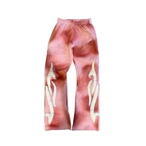 Hot Selling Custom Printed Men's <b>Distressed</b> Embroidery Sweatpants Lightweight Casual Style at <b>Top</b> Price - Product Image 3