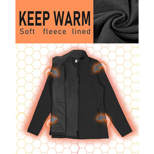 Chaqueta cortavientos Softshell ligera personalizable para mujer, impermeable a prueba de viento con tiras reflectantes, descuentos por pedidos a granel - Product Image 4
