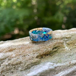 Anillos de Resina Acrílica, Forma Redonda, Hechos a Mano, Anillo de Amor, Joyería para Mujer, Suministro al por Mayor al Mejor Precio - Product Image 1