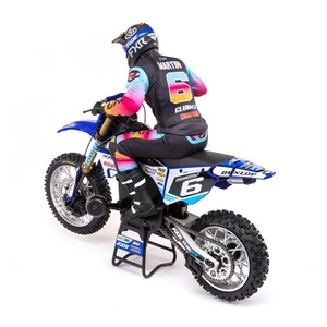 <span class=keywords><strong>1</strong></span>/4 Promoto-MX 2S RTR Moto tout-terrain RC Brushless 40+ MPH avec Gyroscope Spektrum MS6X et pneus homologués FXR Dunlop - Product Image 2