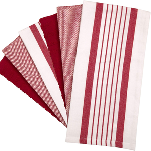 Toalla de plato de algodón de secado rápido de calidad superior Toalla de cocina lavable a máquina con diseño de logotipo personalizado con estilo Impresión digital - Product Image 3