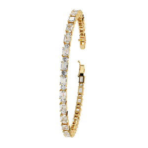 Fabulosa Pulsera y Brazalete de Diamantes Cultivados en Laboratorio en Oro de 18K - Product Image 2
