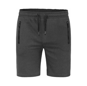 Shorts de survêtement d'été pour hommes de conception personnalisée de haute qualité respirant décontracté 100% Polyester/Spandex Plaid longueur au genou cordon de serrage - Product Image 4