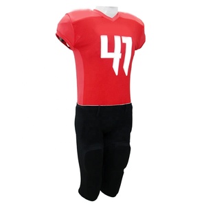 ชุดฟุตบอลอเมริกันใส่ได้ทั้งชายและหญิงแบบมืออาชีพเครื่องแบบระบายอากาศได้ดีชุดฟุตบอลแขนสั้นขายส่ง - Product Image 6