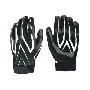 Gants de football américain personnalisés SEAMER WEAR avec logo imprimé pour adultes - Légers, pliables, écologiques, avec chambre à air en caoutchouc haute performance - Product Image 1