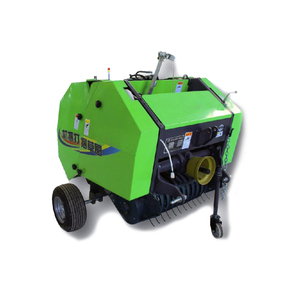 Round Baler Walking Tractor/Rice Straw Baling Machine Hay Baler Prices for Wet and Dry Grass for Sale - Product Image 2