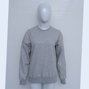 High Quality Oversized Cotton <b>Blend</b> Brand New Women's Quick Dry Anti-Pilling Lined Street Wear Sweatshirt Crew Neck Winter - Product Image 3
