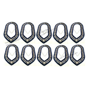 Masonic Regalia Collar de Cadena Freemason Regalia Collar con Cadena y Joyas - Product Image 3