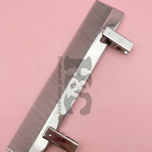 Support de perruque en acier inoxydable à fixation robuste, personnalisable avec logo, durable, pour perruques et peignes, couleur argent - Product Image 1