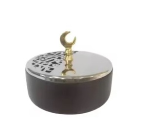 Cazuela de olla caliente de metal de último diseñador en ollas calientes de forma redonda de cazuela recubierta de oro hecha a mano duradera de alta calidad - Product Image 6