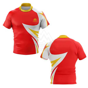Jersey de rugby de nuevo diseño por encargo precio al por mayor camiseta de rugby de alta calidad de último diseño - Product Image 6