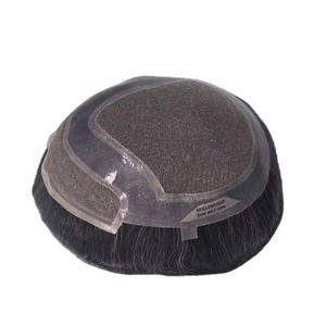 Toupee para Hombre Taz Hair, Peluca de Cabello Humano 100%, Densidad Cruda 60%-150%, Cabello Indio Remy, Resistente al Agua, Ondulado - Product Image 4