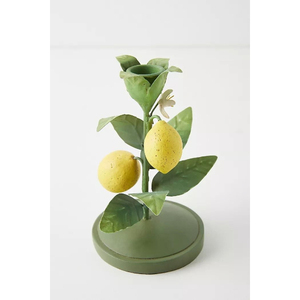 Porte-bougie en fer en forme de fraise avec feuilles vertes, base métallique durable, décoration de table pour la maison, les mariages et les réunions de famille - Product Image 4