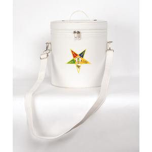 2023 hecho a medida de alta calidad Master Mason delantal de cuero negro caso bordado cuello tela masónica - Product Image 3