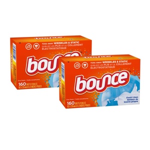 Commandez en gros du détergent à lessive Bounce, un assouplissant pour tissus et des feuilles de libération de la fraîcheur Bounce, détergent à lessive naturel à base de plantes, Bounce pour sèche-linge - Product Image 1