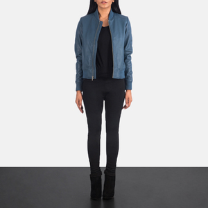 Women Real Leather Jacket New Design Style Wholesale Windproof Genuine Leather <b>Zipper</b> up <b>Waterproof</b> Jacket Women's Clothing - Product Image 4