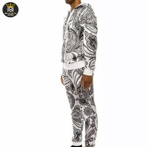 Nuevo chándal de moda para hombres, ropa de gimnasio, conjunto de chándal para correr, ropa deportiva, chándal de sublimación, traje de invierno - Product Image 3