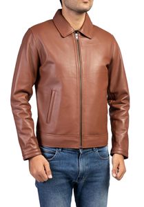 Chaqueta de cuero impermeable con estilo para hombre, cierre de cremallera de alta calidad, decoración ajustable, chaqueta de talla grande para hombre, envío DDP - Product Image 6