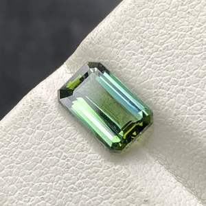 Solo en mi tienda, el color más raro de tanzanita Natural, piedra de corte esmeralda Octágono, zoisita Natural, tanzanita, lupa de 1,97 quilates limpia - Product Image 1