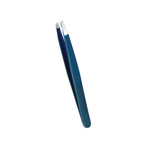 Pinzas de Cejas de Acero Inoxidable de Lujo, Ligeras y Inclinadas, Personalizadas con Color y Marca Privada, Venta al Por Mayor de Fábrica - Product Image 2