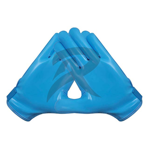 Gants de football américain de conception américaine, haute qualité, adhérence en silicone, confortables, gants de football américain de qualité supérieure - Product Image 2