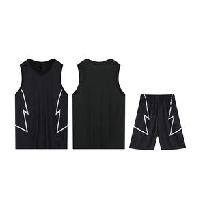 Ensemble d'entraînement de basket-ball réversible personnalisé Style américain hommes femmes maillot respirant Shorts sublimation uniforme pour les jeunes - Product Image 6