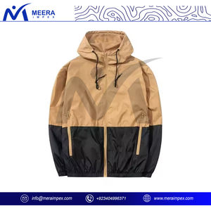 <b>Men's</b> Windbreaker <b>Jacket</b> <b>Lightweight</b> <b>Waterproof</b> Hooded Outdoor Sport Running <b>Jacket</b> for <b>Men</b> Fashion Stylish Breathable Wind Coat - Product Image 2