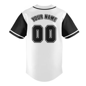 Camiseta de béisbol para hombre de 100% algodón con logotipo personalizado Impresión digital Ajuste holgado transpirable ecológico - Product Image 2