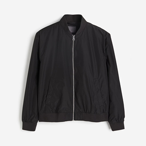 New Trendy Men's Bomber Jacket High Quality Outdoor Fabric Custom Logo Stand Collar Pocket <b>Decoration</b> Street Wear <b>Winter</b> Jacket - Product Image 1