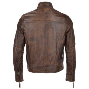 Chaqueta de Cuero Genuino para Hombre, Estilo Nuevo, Transpirable, de Alta Calidad, Moda Otoñal - Product Image 3